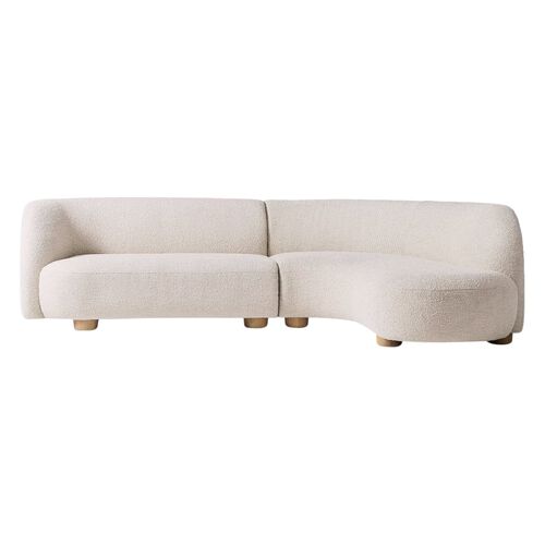 West Elm Laurent 2-Piece Wedge Chaise Modular Sofa